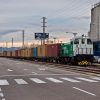 El comercio exterior español en 2018: ¿cambio de tendencia? Tren de mercancias en el centro Logístico de Can Tunis. Foto: Aleix Cortés (CC BY-NC-ND 2.0).