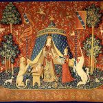 "The Lady and the unicorn Desire” by Unknown - À mon seul Desir. Licensed under Public Domain via Wikimedia Commons. Elcano Blog