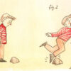 Tropezando. Dibujo de Maida - Blog 5cinco cosas. Blog Elcano