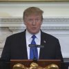 Donald Trump durante su discurso en la sesión de negocios de la Casa Blanca con los gobernadores. Imagen vía The White House. Blog Elcano