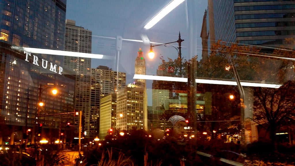 El mundo de suma cero en la edad de la ansiedad. Trump Tower en Chicago. Foto: SomeDriftwood (CC BY-NC 2.0)