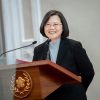 La presidenta electa de Taiwán, Tsai Ing-wen, durante su mensaje de año nuevo (1/1/2020). Foto: Makoto Lin / Office of the President. Taiwan Presidential Office (CC BY 2.0). Blog Elcano