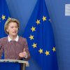 Rueda de prensa de Ursula von der Leyen, presidenta de la Comisión Europea, en la presentación de la nueva estrategia Configurar el futuro digital de Europa (19/2/2020). Foto: Foto: Etienne Ansotte / EC - Audiovisual Service, ©European Union, 2020. Blog Elcano
