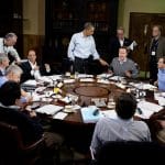 President Barack Obama participates in a G8 Summit working session. The White House. Elcano Blog