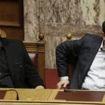 Yanis Varoufakis and Alexis Tsipras. Photo: EFE