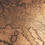 El futuro de la UE: una mirada retrospectiva. Antiguo mapa de Europa. Foto: Jakob Braun
