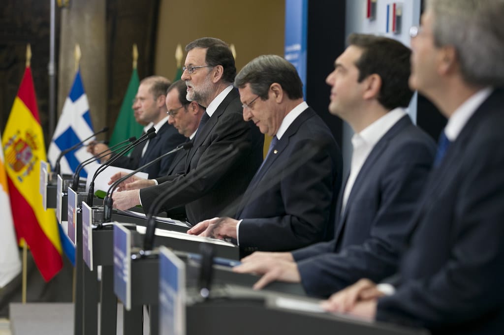 Discovering the Mediterranean (and tapping into its pro-European attitudes) Press conference during the 3rd Southern EU Countries Summit.
