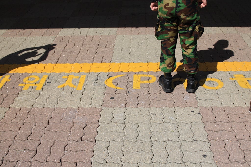 Windows of opportunity in the Korean Peninsula. Demilitarized zone between North and South Korea.