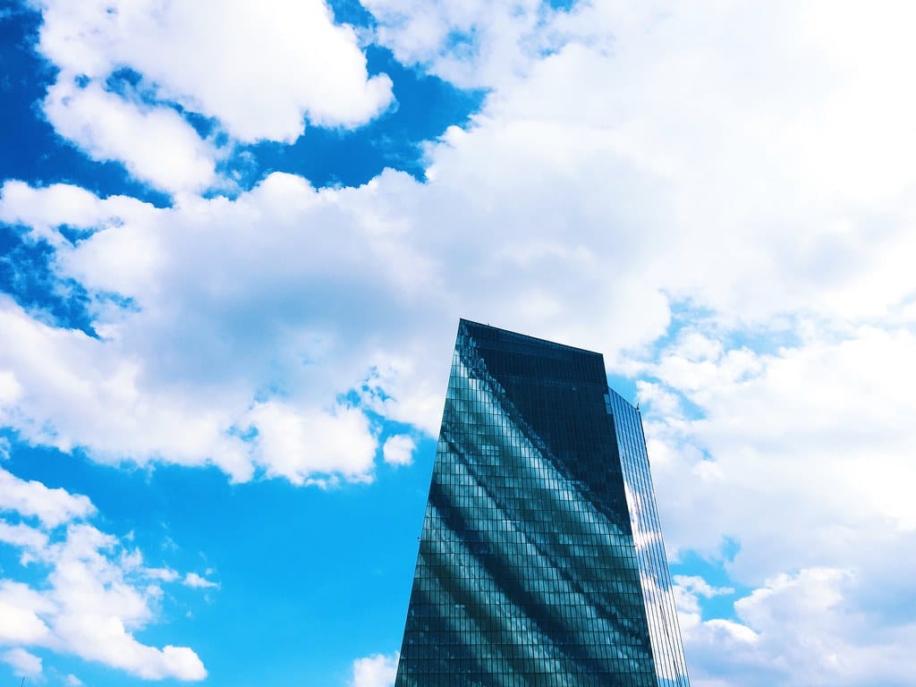 Reflections on the Commission’s euro reflection paper: let’s get the sequencing right. New building of the European Central Bank headquarters in Frankfurt.