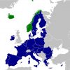 ¿Es el Espacio Económico Europeo una alternativa válida en caso de Brexit?. Mapa del Espacio Económico Europeo.