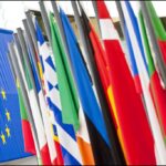 After Brexit: Schengen remains in the balance, but the border question should not be neglected. Flags in the European Parliament.