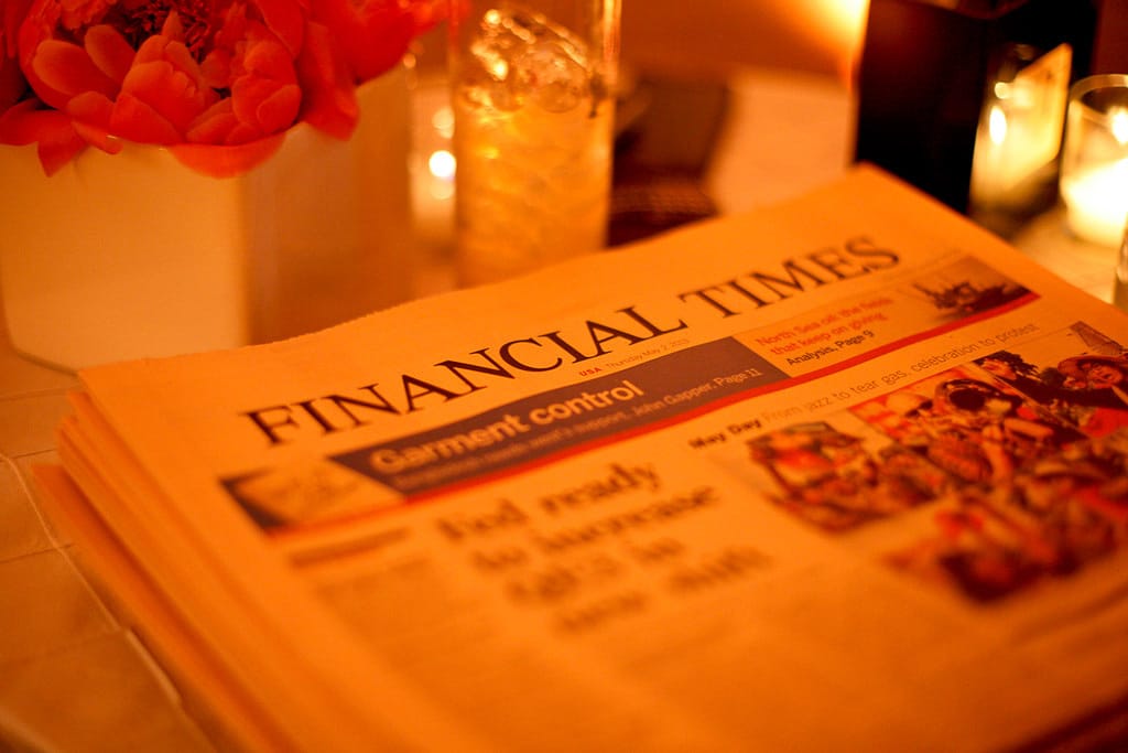 Financial Times (FT) 125th anniversary reception. Photo: © Grace Villamil / Financial Times (CC BY 2.0)