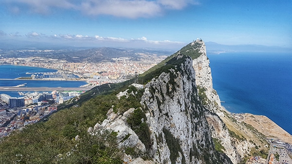 Rock of Gibraltar. Photo: Pavol Svantner @palsoft