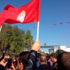 Túnez, la democracia en peligro. Manifestación contra los atentados en la avenida Habib Bourguiba.