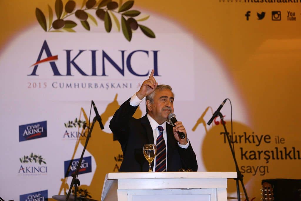 Northern Cyprus presidential victory revives hopes of reunifying the island. Mustafa Akinci during his presidential election campaign 2015.