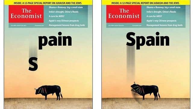 Weaknesses remain, but Spanish growth prospects aren’t bad. Respuesta en Twitter a la portada de The Economist (jul-ago 2012).