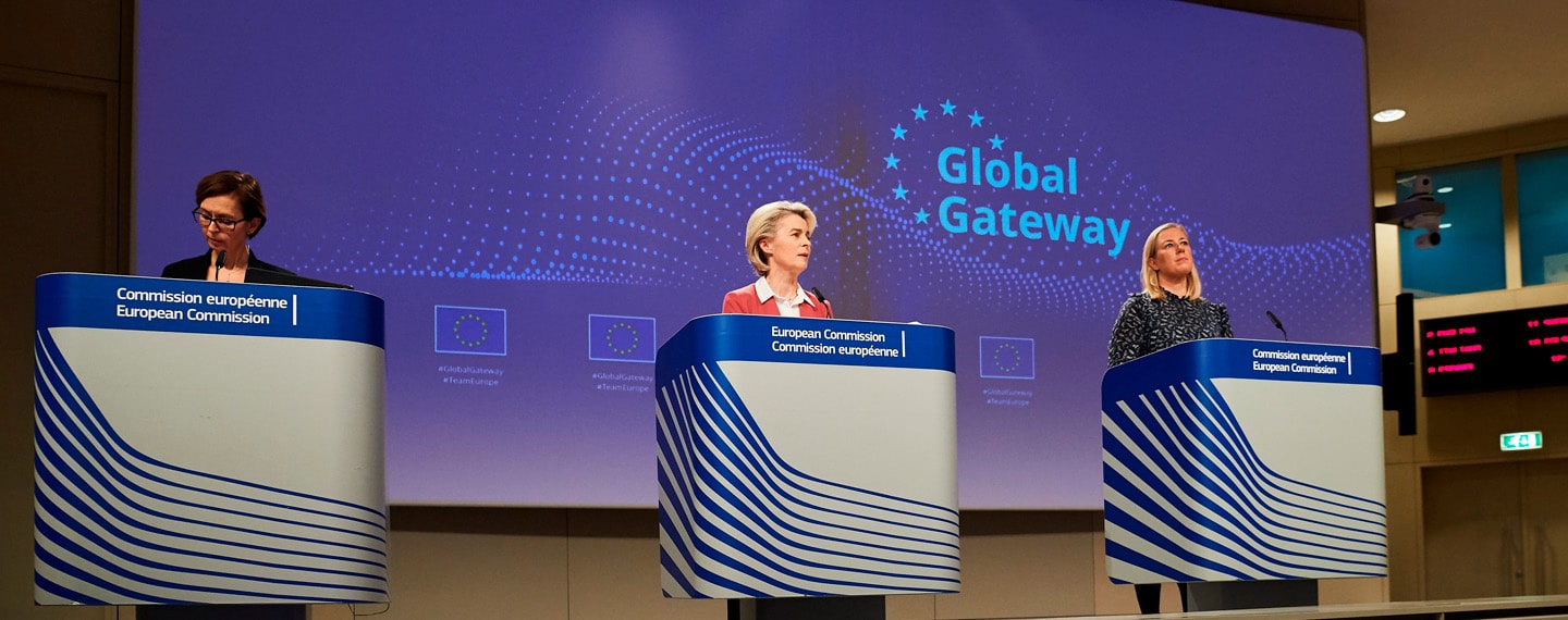 Press conference Global Gateway