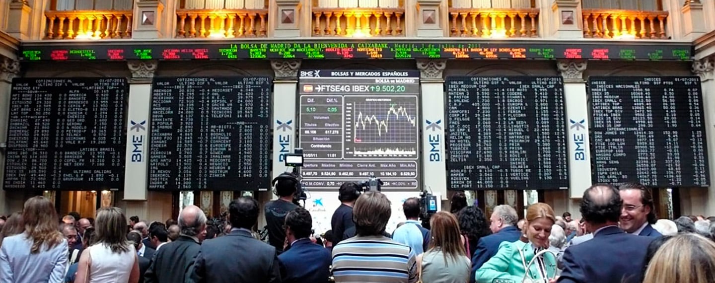 Los efectos de la invasión de Ucrania sobre la economía española. Bolsa de Madrid. Foto: FDV (CC BY-SA 3.0)