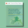 High-impact green recovery in the EU’s