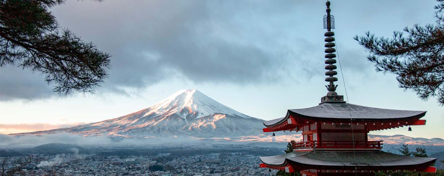 Mount Fuji located on the island of Honshū, Japan. Photo: Tomáš Malík