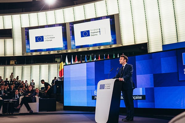 Macron Futuro Europa