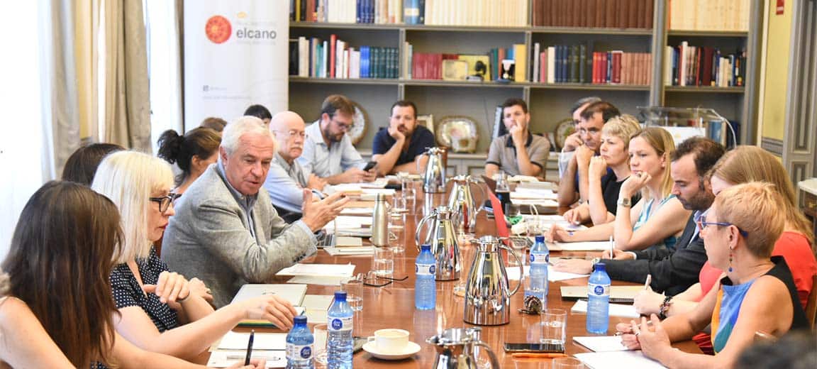 Los equipos de investigación en el Sexto Retiro Elcano-CIDOB realizado el 21 y 22 de julio en Madrid