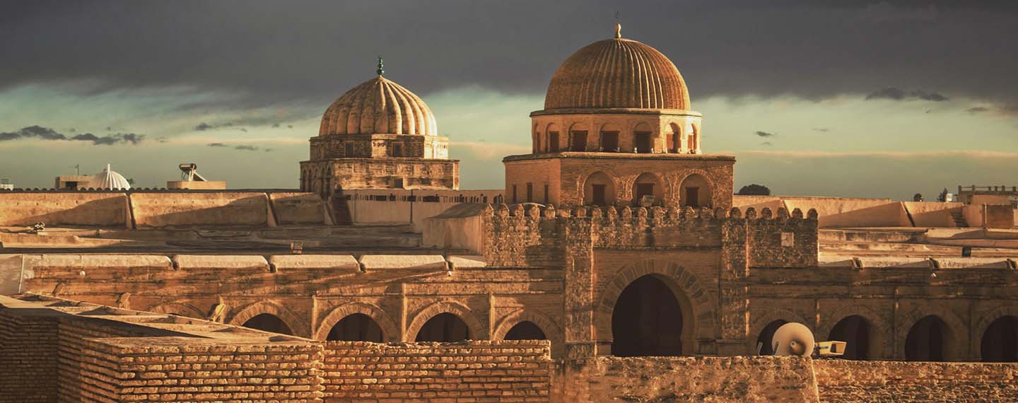 The Great Mosque of Kairouan in Tunisia