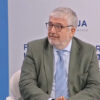 José Juan Ruiz durante su participación en la mesa Iberoamérica en el nuevo orden mundial del Foro La Toja 2022