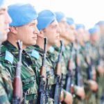 Soldados durante el Entrenamiento en Transporte Aéreo Europeo realizado en Plovdiv, Bulgaria en 2014. Agencia Europea de Defensa
