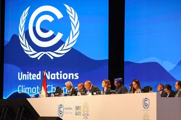 Sesión plenaria de cierre de la COP27 en Sharm el Sheij, Egipto. Foto: UNclimatechange (CC BY-NC-SA 2.0)