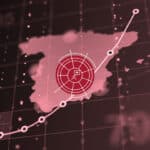 España en el mundo 2023: perspectivas y desafíos económicos y tecnológicos. Mapa de España digital con logo del eje Tecnología y economía del Real Instituto Elcano.