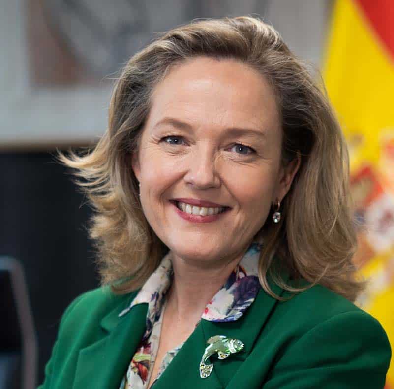 Nadia Calviño, vicepresidenta primera y ministra de Asuntos Económicos y Transformación Digital. Patronato del Real Instituto Elcano