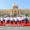 Foto oficial de familia de la XXVIII Cumbre Iberoamericana de Jefas y Jefes de Estado y de Gobierno realizada en Santo Domingo (25/03/2023)