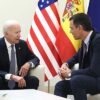 Joseph Biden, presidente de EEUU, y Pedro Sánchez, presidente del Gobierno, durante la visita del primero a España en junio de 2022. Foto: La Moncloa – Gobierno de España (CC BY-NC-ND 2.0)