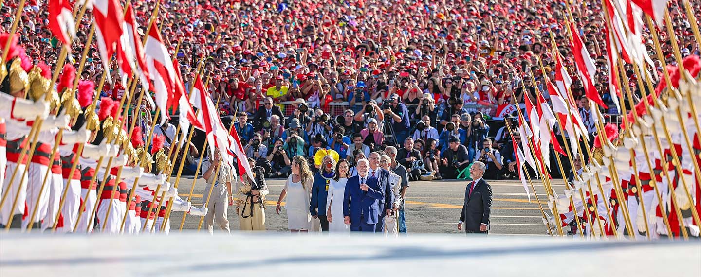 President of the Republic, Luiz Inácio Lula da Silva takes office as the 39th president of Brazil, 5 January 2023.