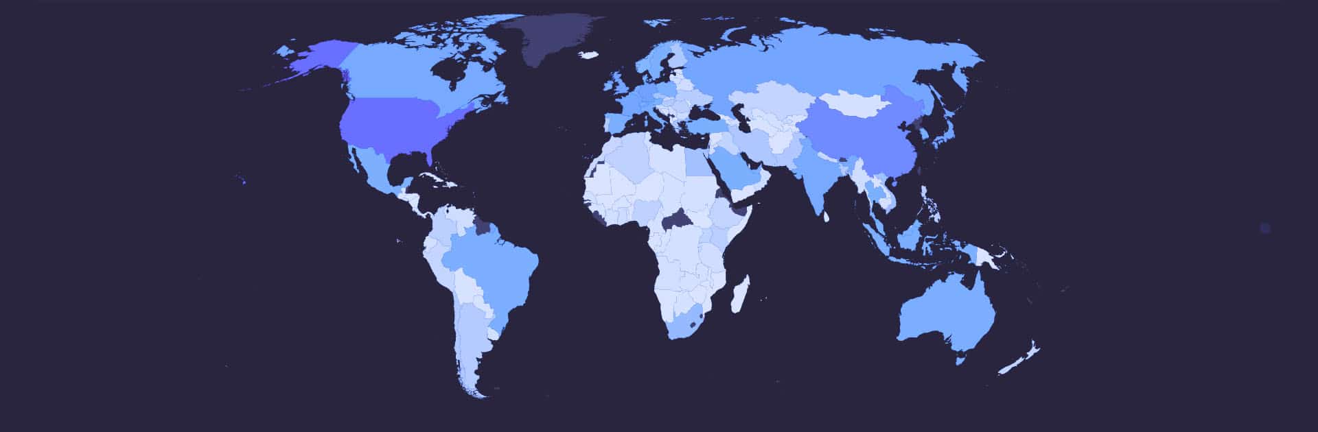 Globalisation. World map depicting the ranking of countries in the Elcano Global Presence Index 2022