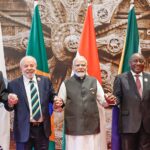 Primer Ministro de la India Narendra Modi durante la apertura de la Cúpula del G20 – Sesión "Una tierra", 09.09.2023.