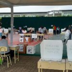 Mesas electorales en la circunscripción 4, cantón Daule, elecciones 2023 de Ecuador.