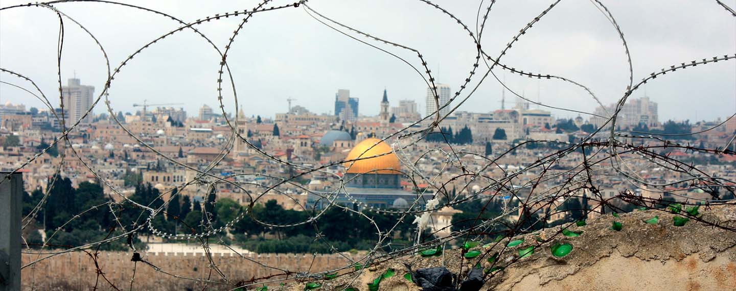 Vista de la Mezquita Al Aqsa, uno de los templos musulmanes de Jerusalén y punto álgido en el conflicto palestino-israelí.