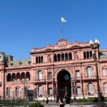 Casa Rosada, sede del poder ejecutivo de la República Argentina en Buenos Aires
