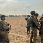 Tropas de las Fuerzas de Defensa de Israel en la operación "Espadas de Hierro", en respuesta a los ataques perpetrados por Hamás el 7 de octubre de 2023