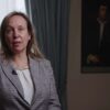 Eva del Hoyo, directora general para Políticas de Desarrollo Sostenible del ministerio de Asuntos Exteriores, Unión Europea y Cooperación de España, durante la entrevista sobre la cooperación española