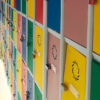 School locker in El Parador high school, Almería, Spain.