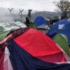 Campo de refugiados de Idomeni, en la frontera entre Grecia y la Antigua República Yugoslava de Macedonia