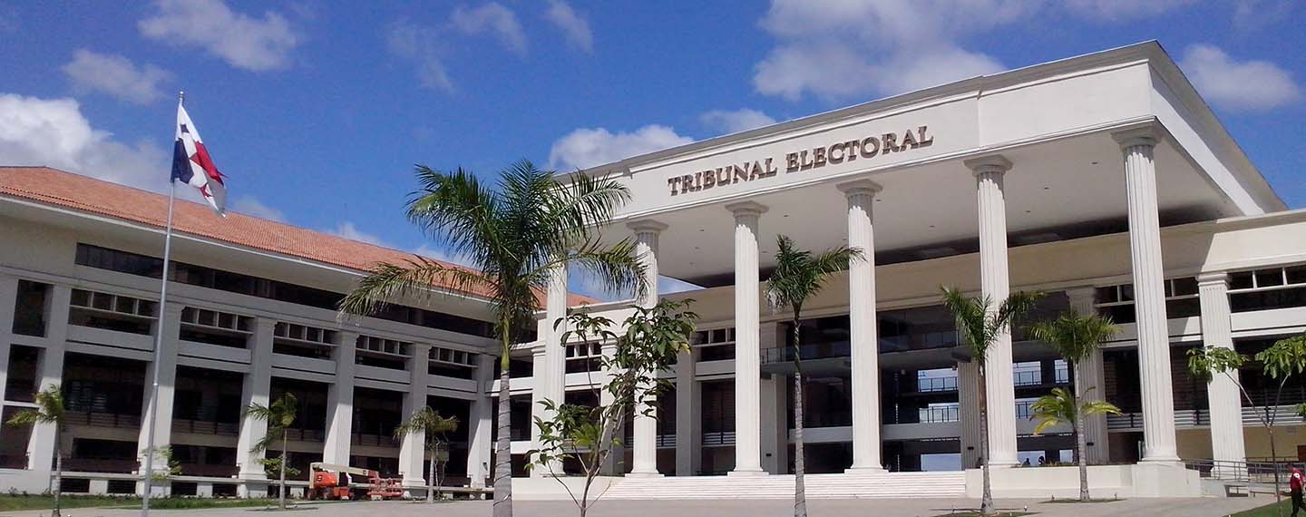 Edificio del Tribunal Electoral en Ciudad de Panamá.