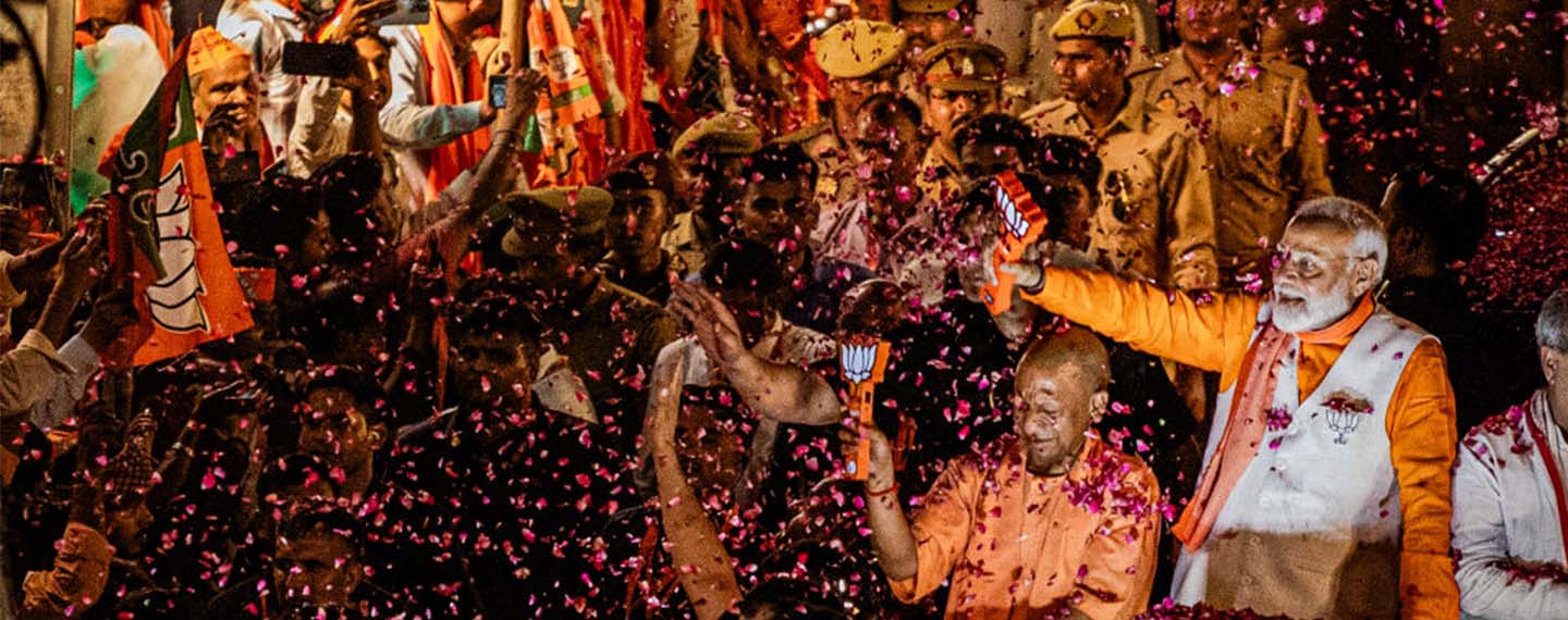 Narendra Modi en Varanasi, India, 13 de mayo de 2024.