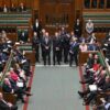 Prime Minister of the UK answers questions at a session at the House of Commons, May 1, 2024.