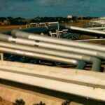 Pipeline in the Sines region, Portugal. US-EU relations
