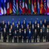 Foto de familia del acto de celebración del 75º aniversario de la OTAN en Washington D.C (10/07/2024). Foto: NATO North Atlantic Treaty Organization (CC BY-NC-ND 2.0)